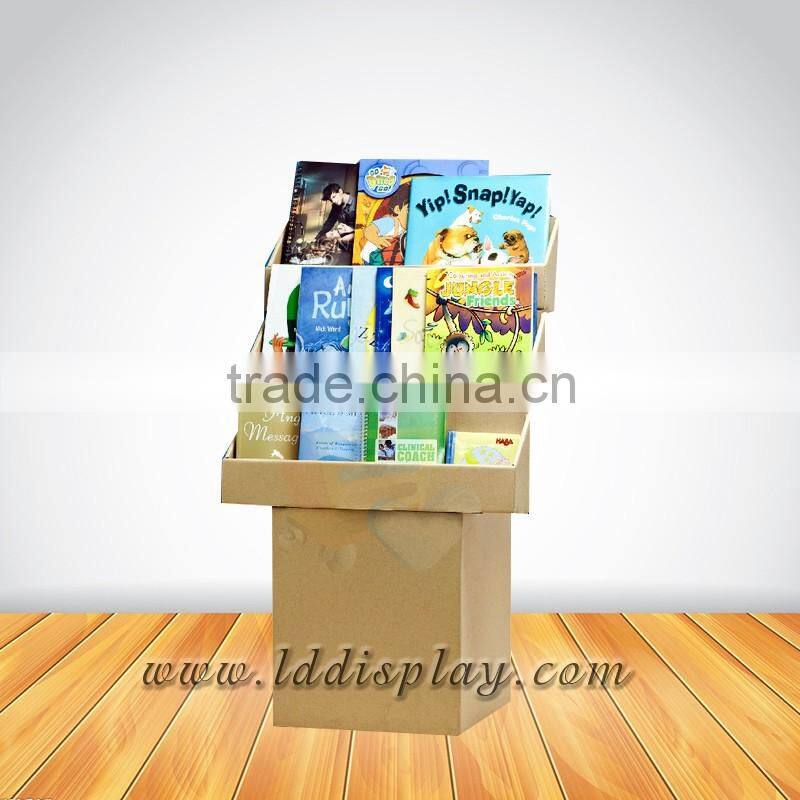 Custom cardboard box stand for display