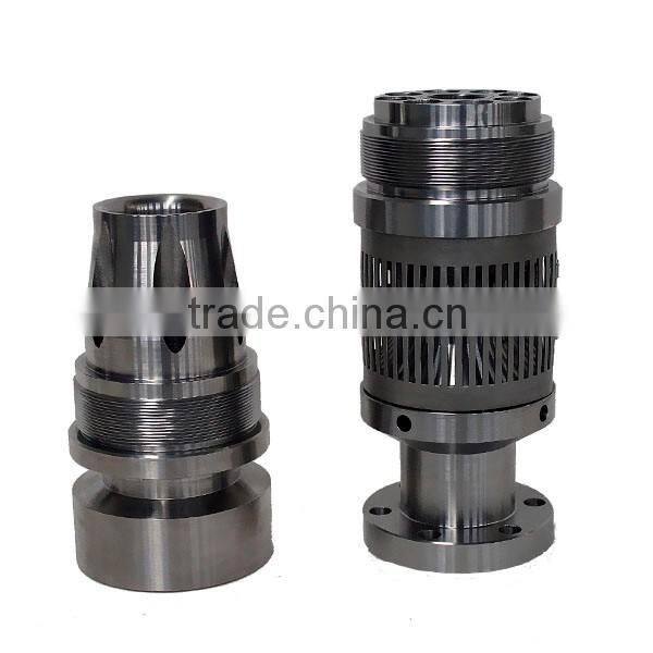 Head & Base Gas Separator For Electric Submersible Oil Pump With Fittings Of Electrical Submersible Oil Pump