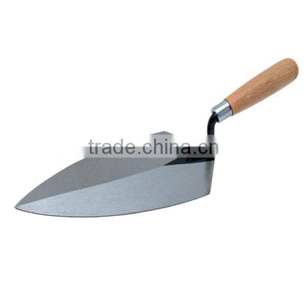 Professional construction tools brick laying trowel