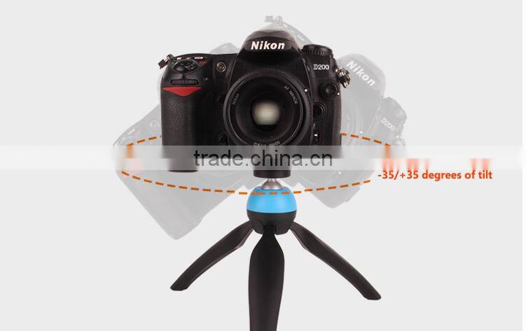 2016 new fashion type plastic mini tripod for christmas
