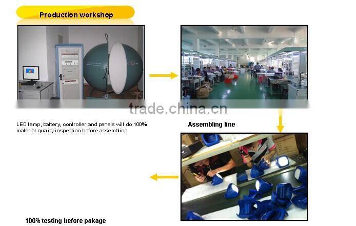 solar lantern Solar Camping Light with Multi-function Emergency Charge Compass