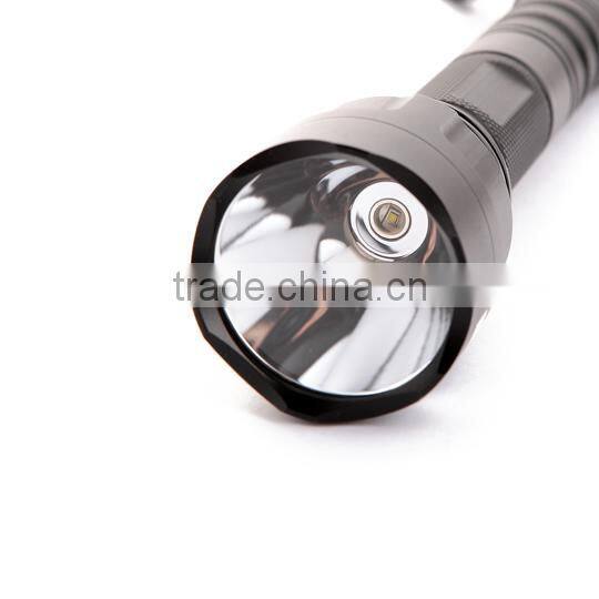 Military quality led hunting flashlights and long distance led tactical flashlights