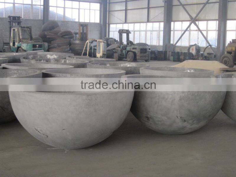 steel tubing galvanized pipe hemisphere end cap