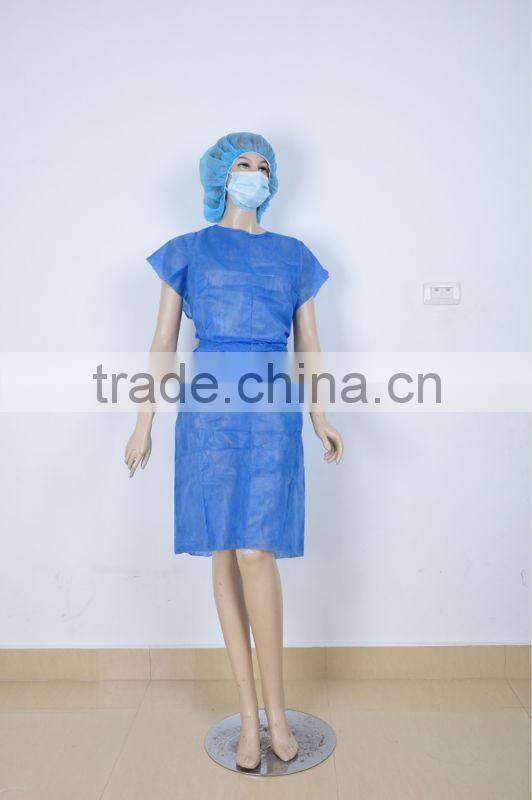 sauna nonwoven disposable gowns