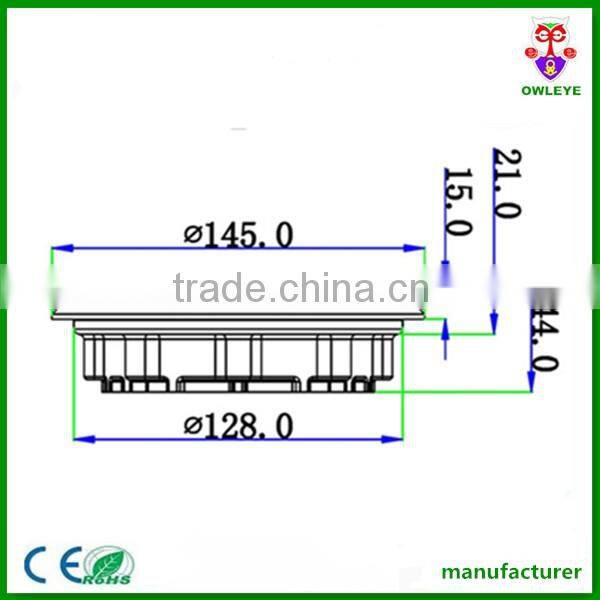 Highway embedded aluminium led solar road spike/Waterproof IP68 led solar road marker light