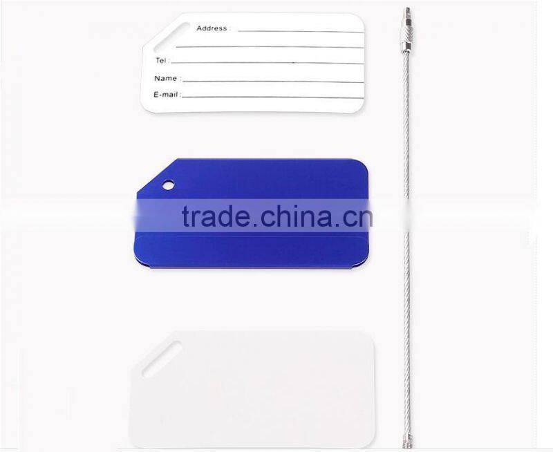 2016 New Design Customized Metal Hangtag