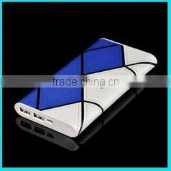 2016 new mini leather 2600mah usb portable power bank with ce fcc rohs