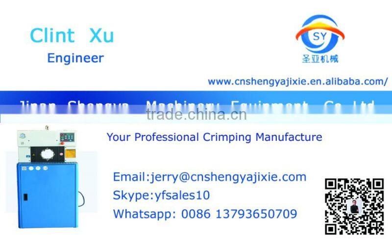 Georgia 51mm hand hydraulic high pressure hose repair crimping machine