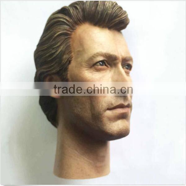 Customized Plastic Action Figure Head Sculpting With Plasticine