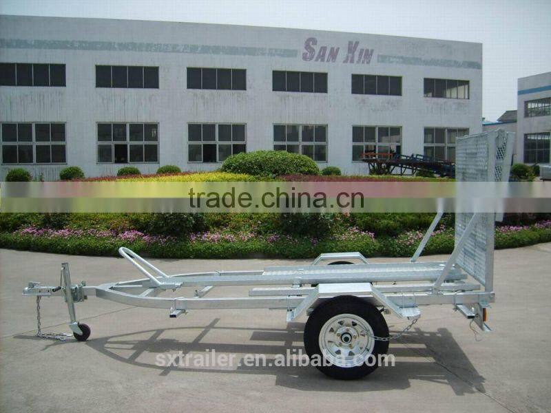 Motorcycle Trailer E4 with Loading Ramp