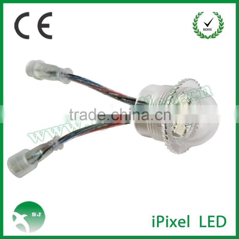 new pixels 19mm install hole replace E14 amusement park rides led