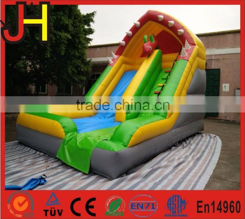 OEM Inflatable Fish Dry Slide For Kids