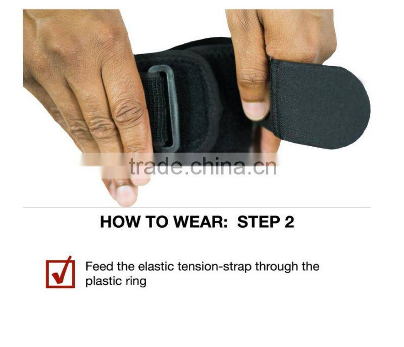 FDA Approved High Quality Neopre Elbow Support pad, tennis elbow brace with Pressure Pad