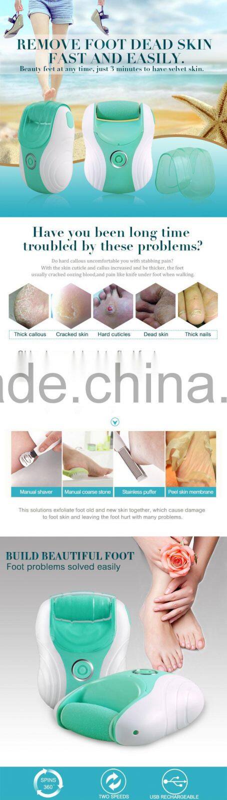 3 in 1 electric callus remover With nail polisher funtion