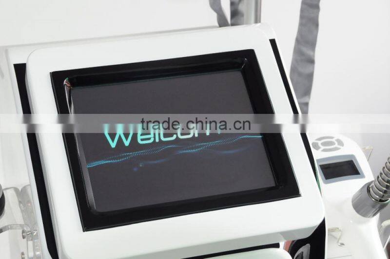 vacuum+IR+roller+RF together for slimming and four handle for different body size