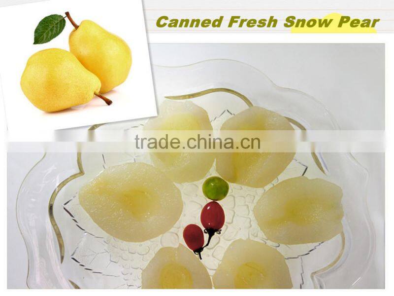 High Quality Fresh Canned Pear in Syrup