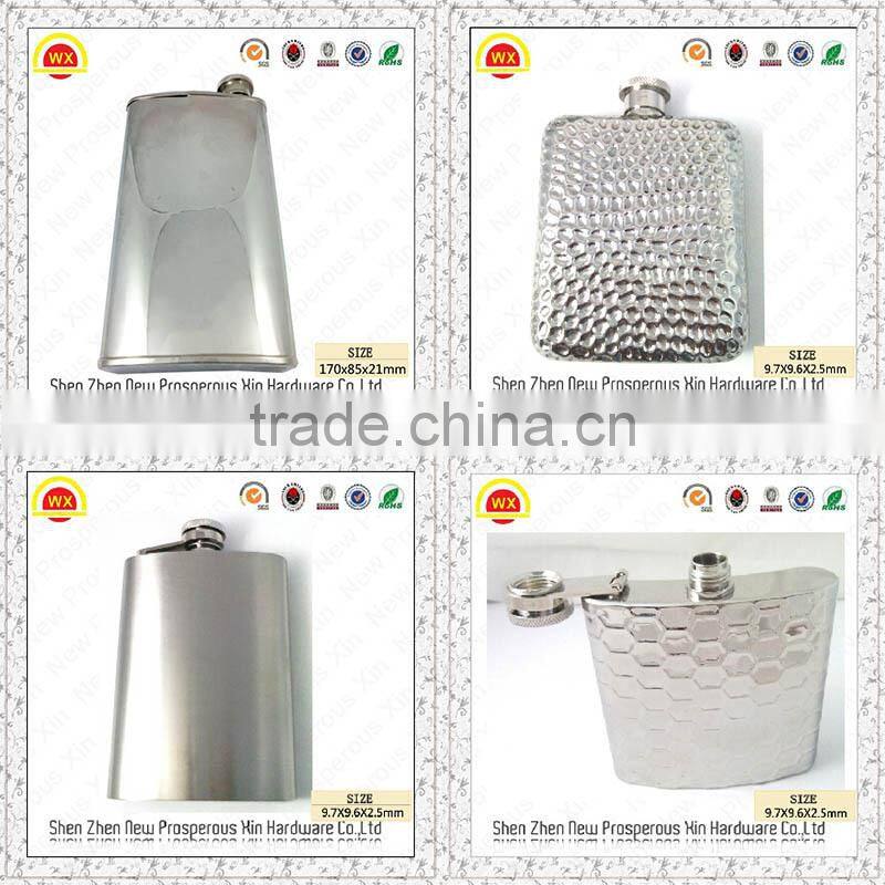 8 oz Stainless Steel Water Liquor Alcohol Hip Flask