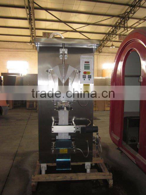 automatic liquid filling and packing machine