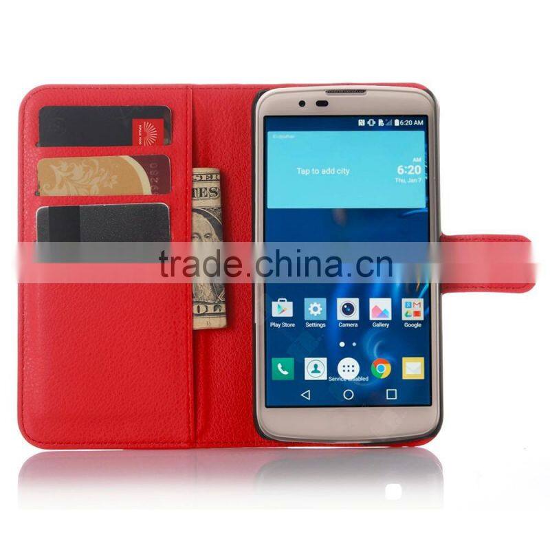 CHEAP COW SKIN TEXTURE Soft Wallet Stand PU Leather Case For LG K10 M2 FLIP LEATHER CASE