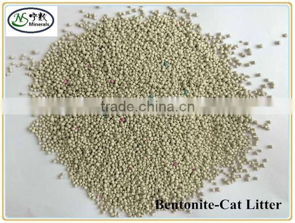 100% Sodium Bentonite Cat Litter for Clean Up/Grooming Products Type