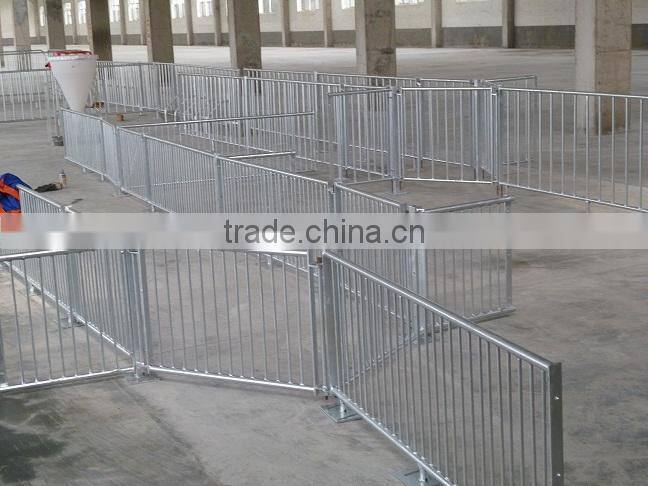 Hot Dip Galvanised Pig Farm Fattening Stall