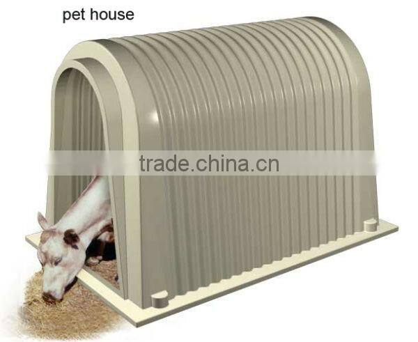 plastic pet house manufactured by rotational mould