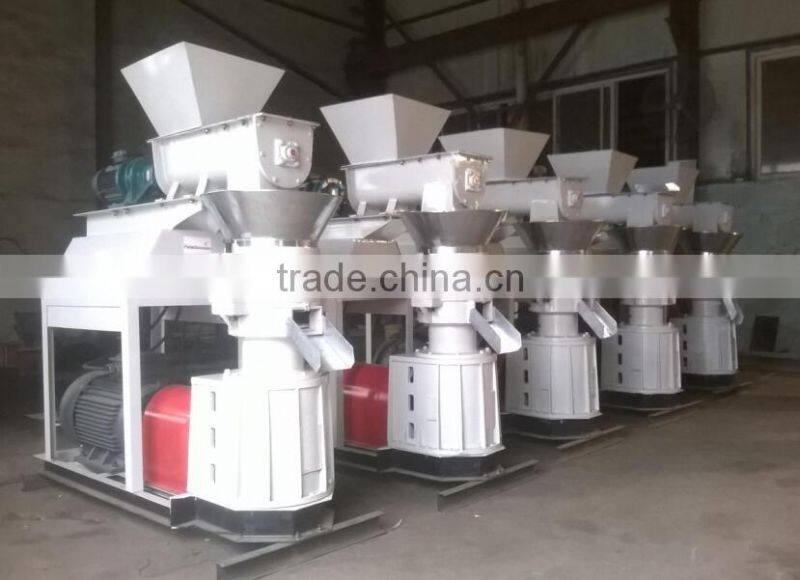 11kw,15kw small flat die soft Wood sawdust pellet mill