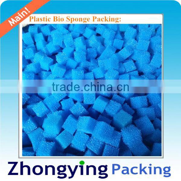 Plastic Bio Sponge Packing(15ppi,20ppi,25ppi,30ppi,35ppi,40ppi)