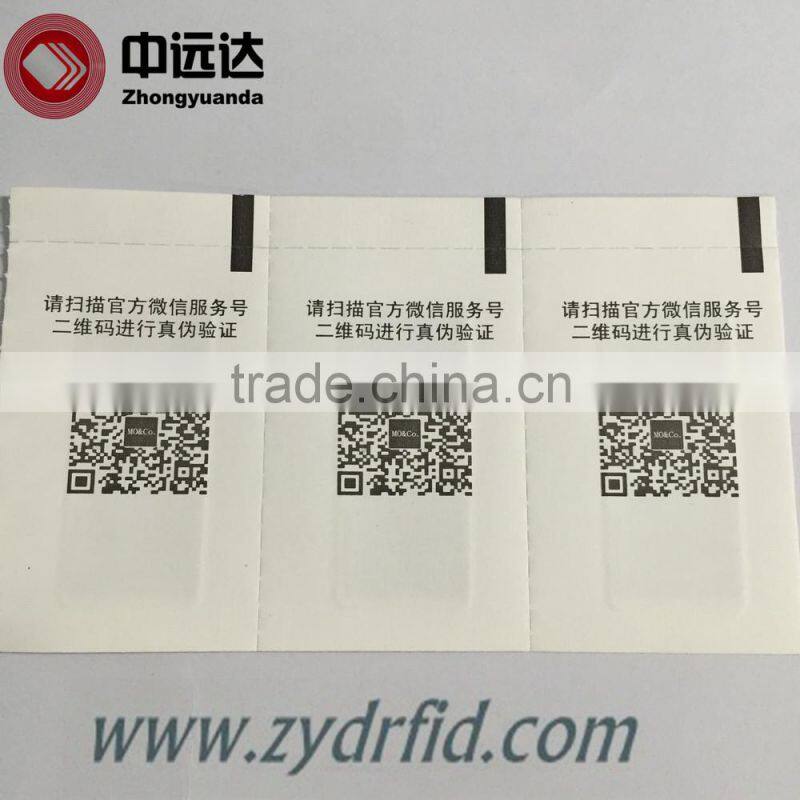 Cheap fabric RFID UHF Laundry Tag for Textile