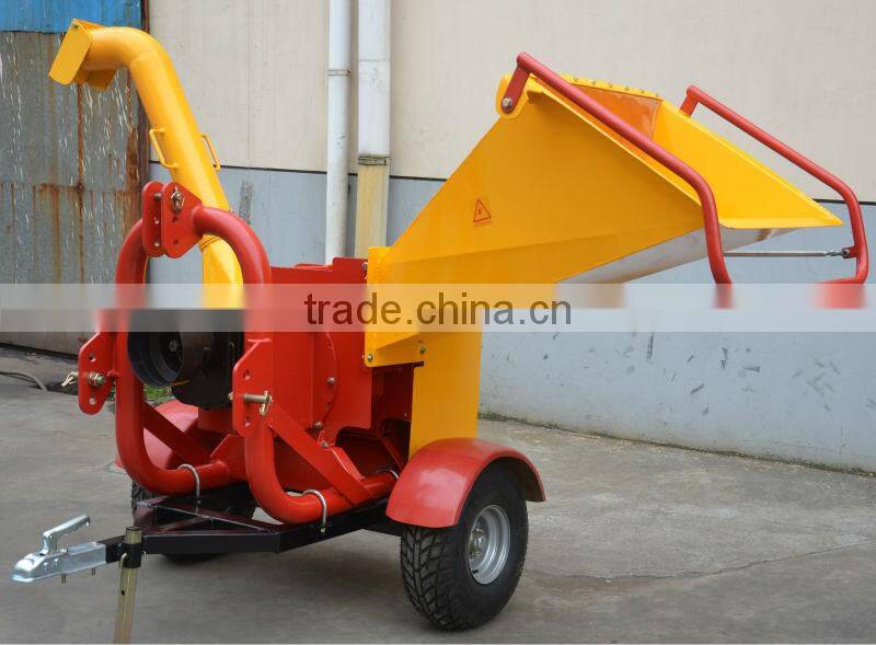 25-40hp tractor 3 point CE wood chippers machine price for sale