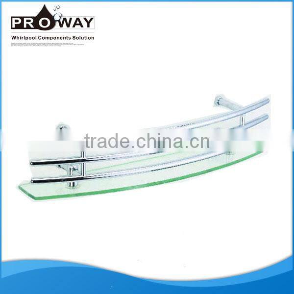 Shower Cabin Room Wall Mounted Acrylic Stainless Steel Bathroom Folding Chair