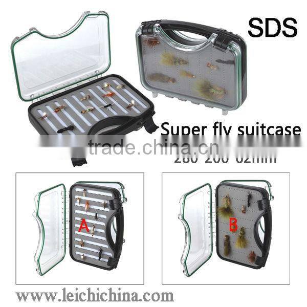 large clear waterproof fly case box