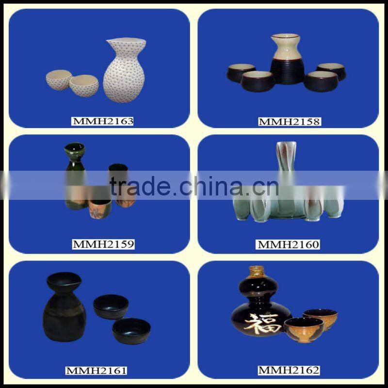 Promotional handmade Japan sake set for crafts