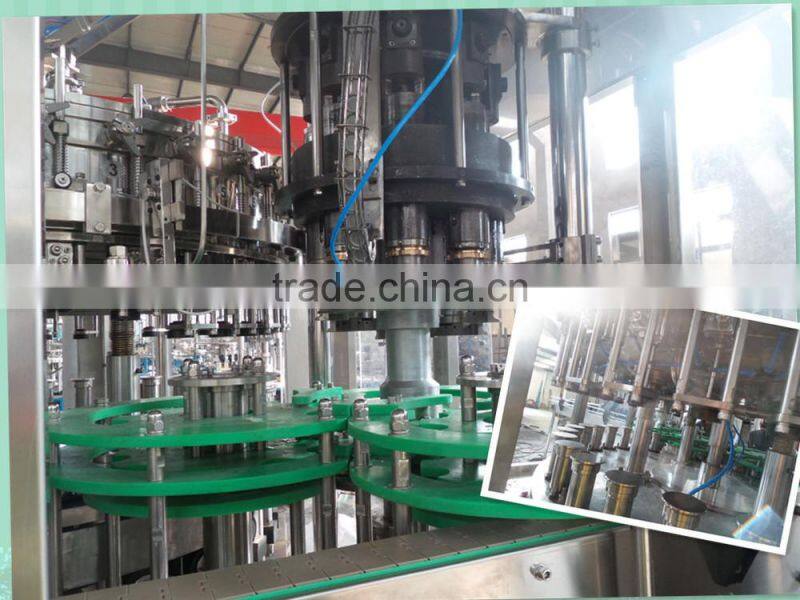 Carbonated drinks with flavors