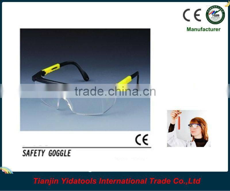 adjustable frame transparent safety glasses