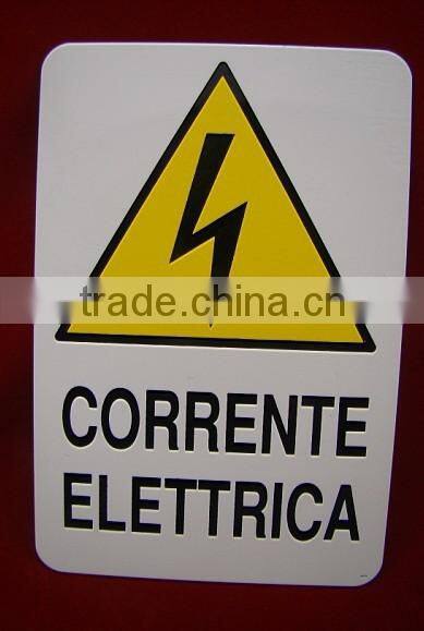 International High Voltage Safety Sign