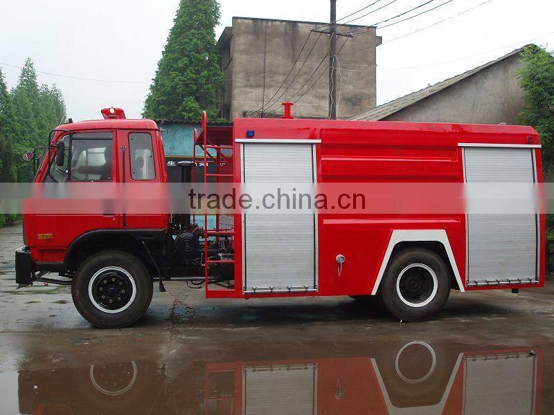 Dongfeng 5000L~6000L capacity of fire truck specifications from original factory