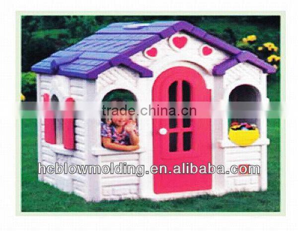 OEM Blow Molding Plastic PE Playhouse ,Children Outdoor Playground