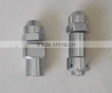 Low pressure cold fog fountain nozzle