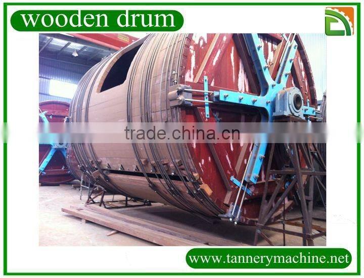 wooden drum for cable packaging for leather Soaking/Liming/Tanning