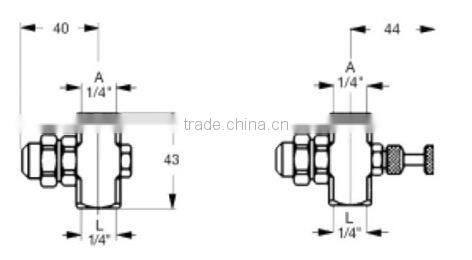 Siphon /gravity Type Air Atomzing Nozzle