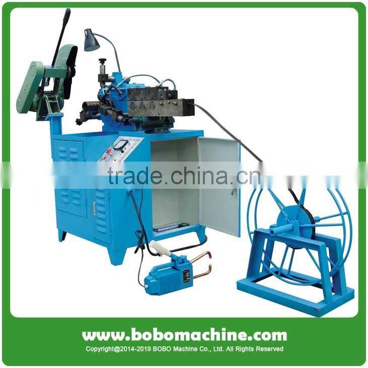 Corrugated spiral post tension duct making machine