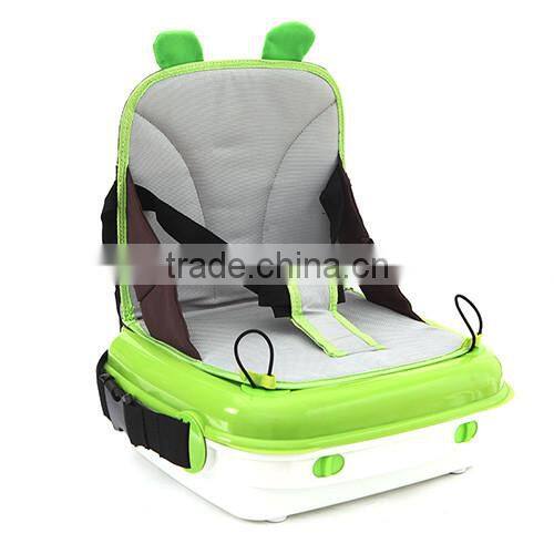 China goods wholesale portable foldable baby chair mommy bag-green