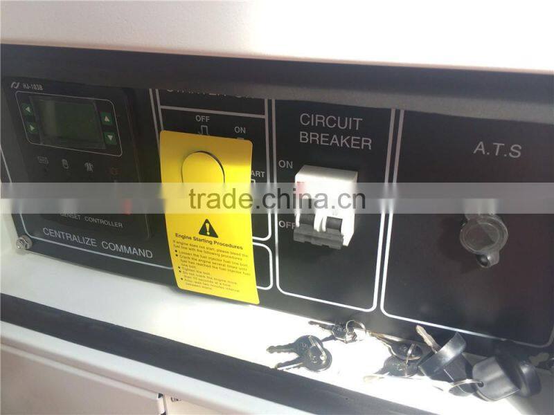 water cooled diesel generators S15DS 15KW silent generator for home use