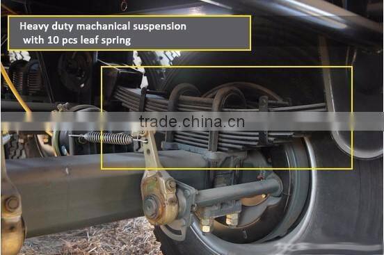 Good quality bulk cement carrier V type aluminum tanker trailer