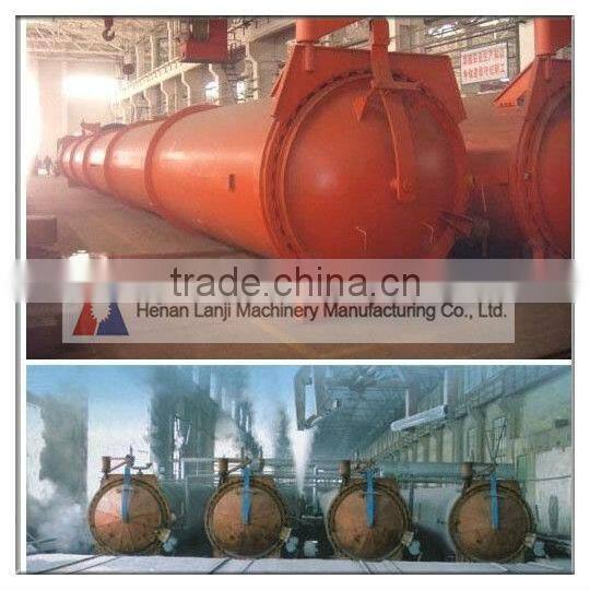 High performance stable operation pressure steam autoclave concrete machine for sale