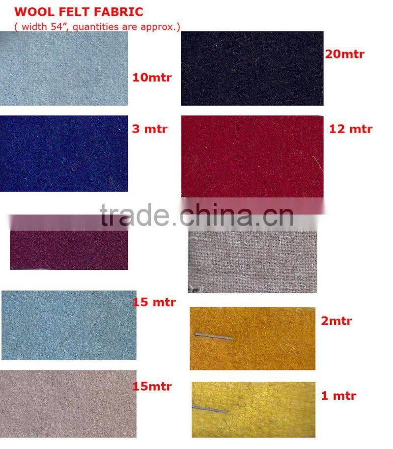 wool plaid fabric stocklot