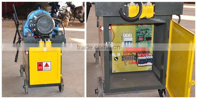 Hot equipment rebar rib-stripped parallel thread rolling machine