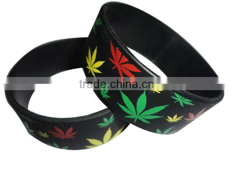 round silicone bracelet