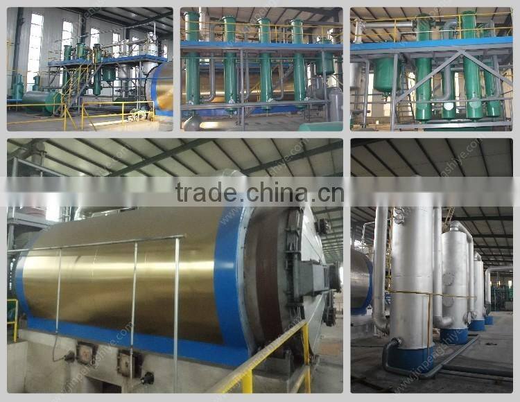 2017 Waste Tyre to Fuel Oil Recycling Machinery with CE,SGS